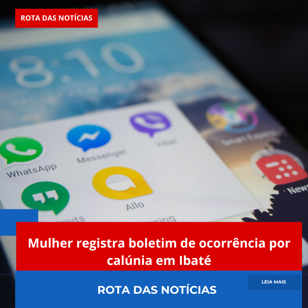 Mulher registra boletim de ocorrência por calúnia em Ibaté
