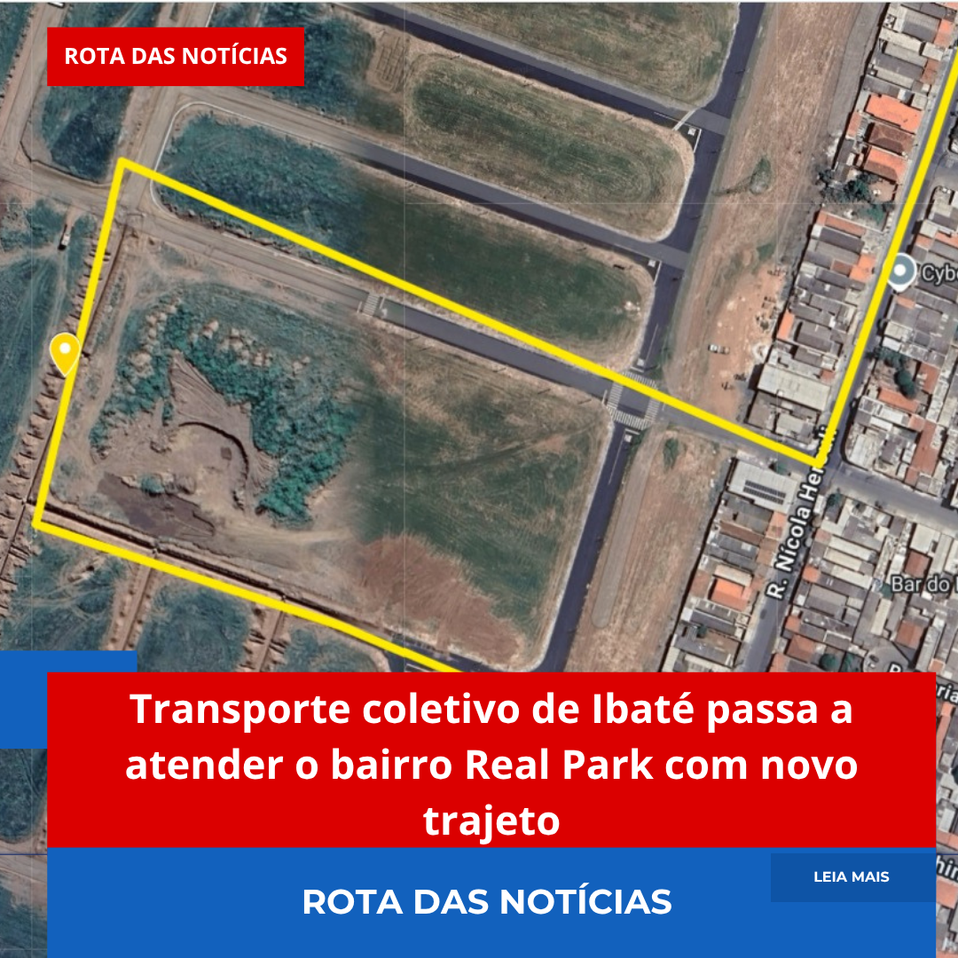 Transporte coletivo de Ibaté passa a atender o bairro Real Park com novo trajeto