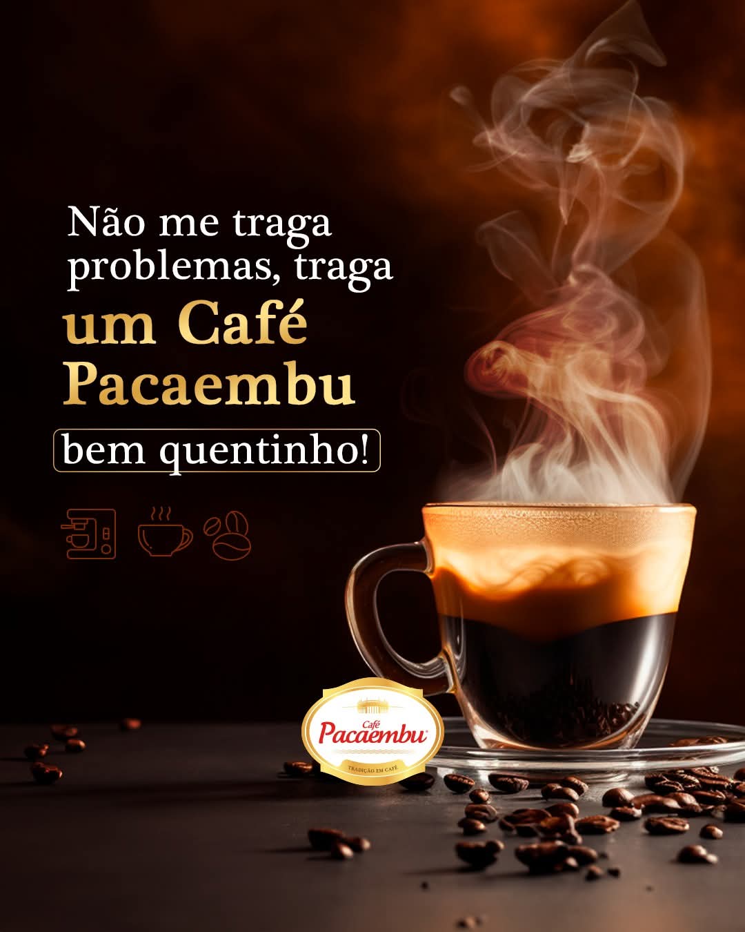 ☕ Segundou com sabor de tradição!