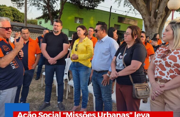 Ação Social “Missões Urbanas” leva cidadania e serviços gratuitos ao Jardim Icaraí, em Ibaté