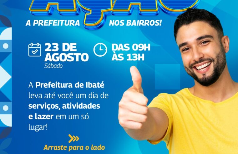 Ibaté promove edição do programa “Ibaté em Ação” com serviços gratuitos e lazer para toda a família