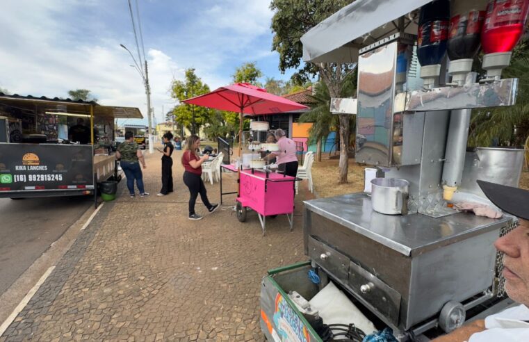 Feirinha do Centro movimenta Ibaté com cultura, lazer e gastronomia aos domingos na Praça Central