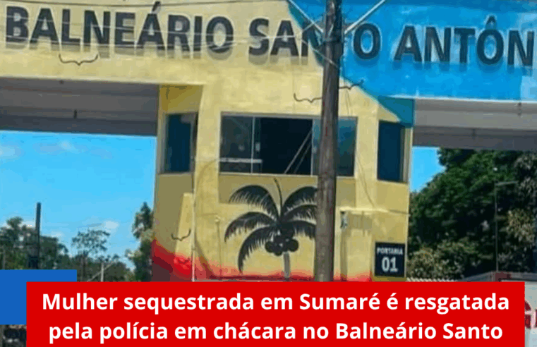 Mulher sequestrada em Sumaré é resgatada pela polícia em chácara no Balneário Santo Antônio, em Itirapina