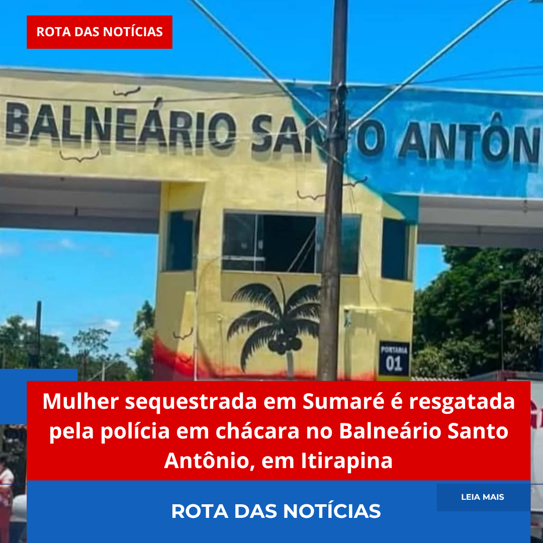 Mulher sequestrada em Sumaré é resgatada pela polícia em chácara no Balneário Santo Antônio, em Itirapina