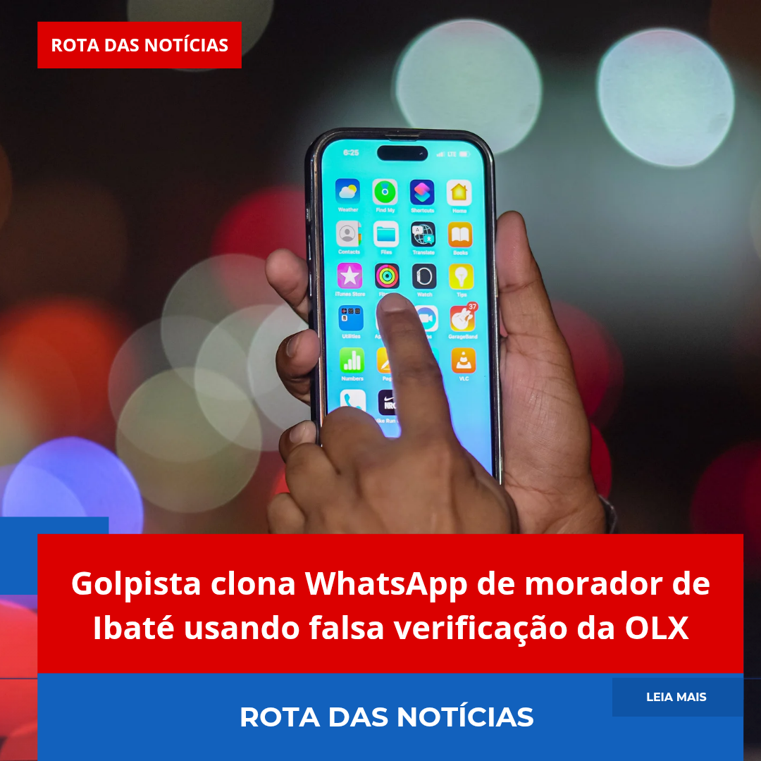 Golpista clona WhatsApp de morador de Ibaté usando falsa verificação da OLX