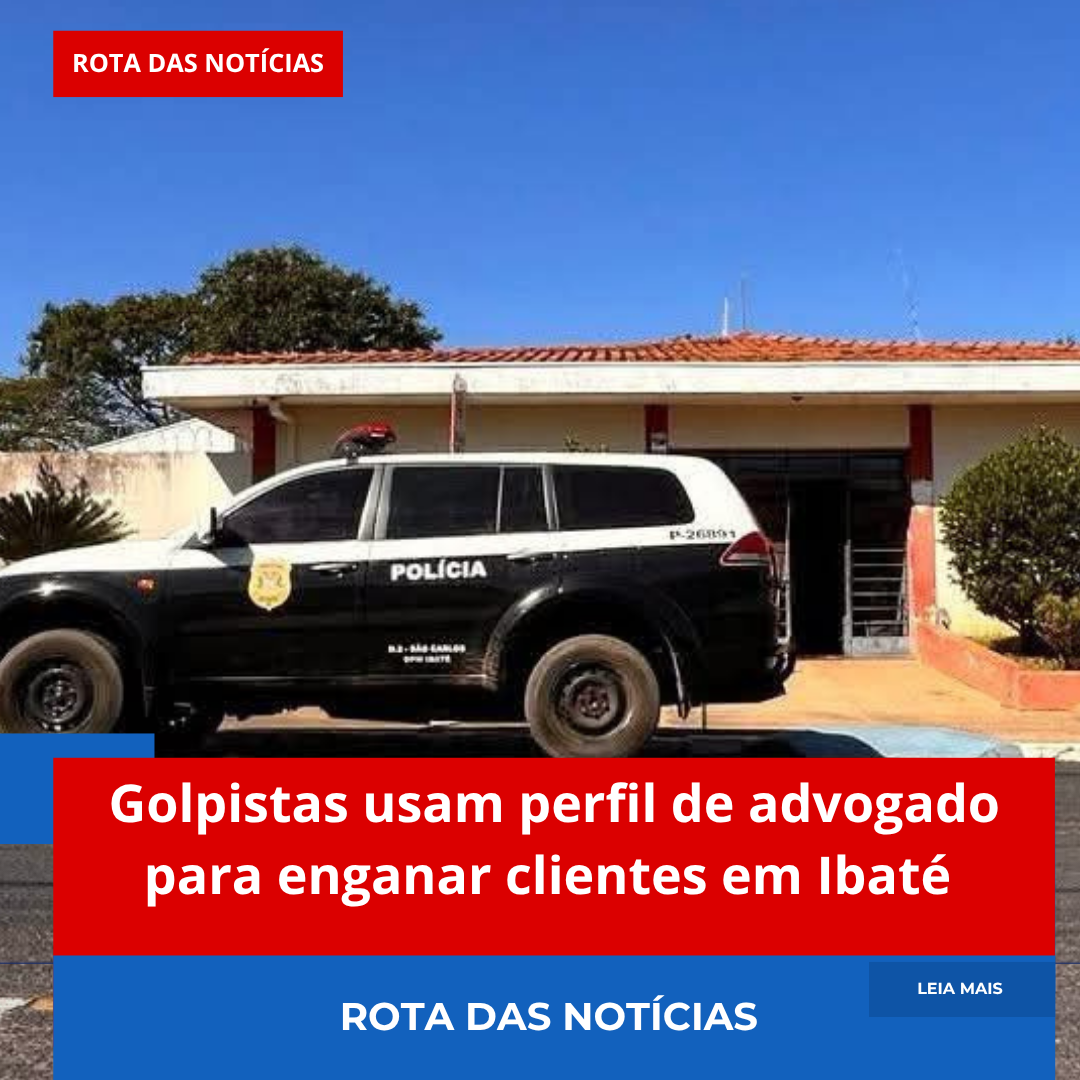 Golpistas usam perfil de advogado para enganar clientes em Ibaté