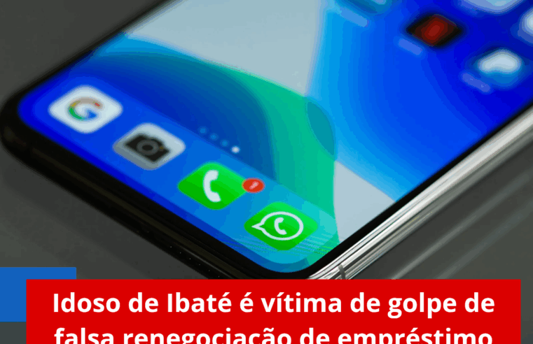 Idoso de Ibaté é vítima de golpe de falsa renegociação de empréstimo