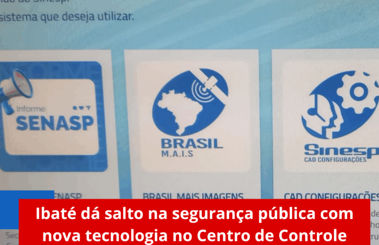 Ibaté dá salto na segurança pública com nova tecnologia no Centro de Controle Operacional