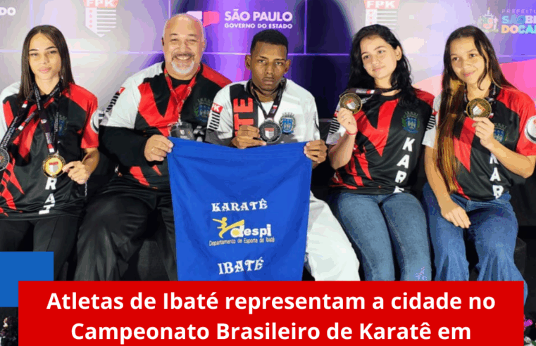 Atletas de Ibaté representam a cidade no Campeonato Brasileiro de Karatê em Uberlândia