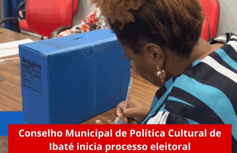 Conselho Municipal de Política Cultural de Ibaté inicia processo eleitoral