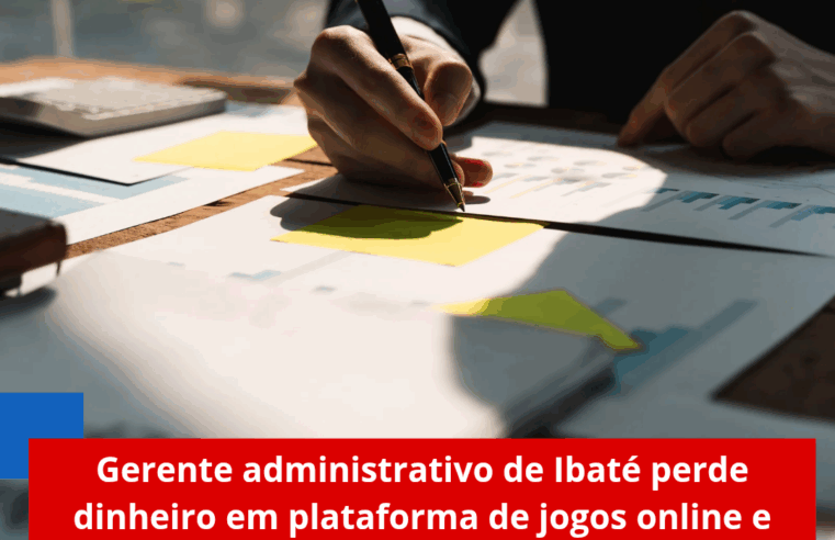 Gerente administrativo de Ibaté perde dinheiro em plataforma de jogos online e busca ajuda da polícia