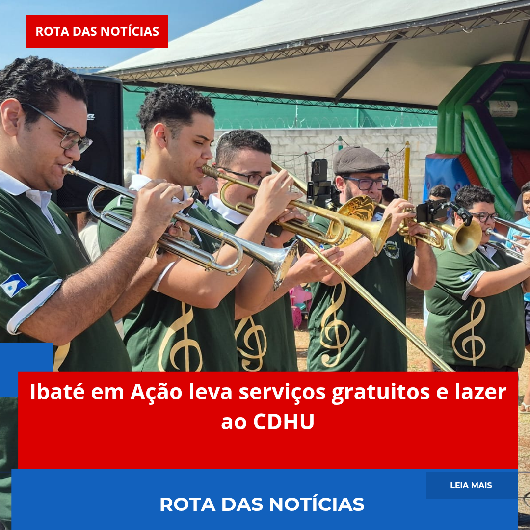 Ibaté em Ação leva serviços gratuitos e lazer ao CDHU