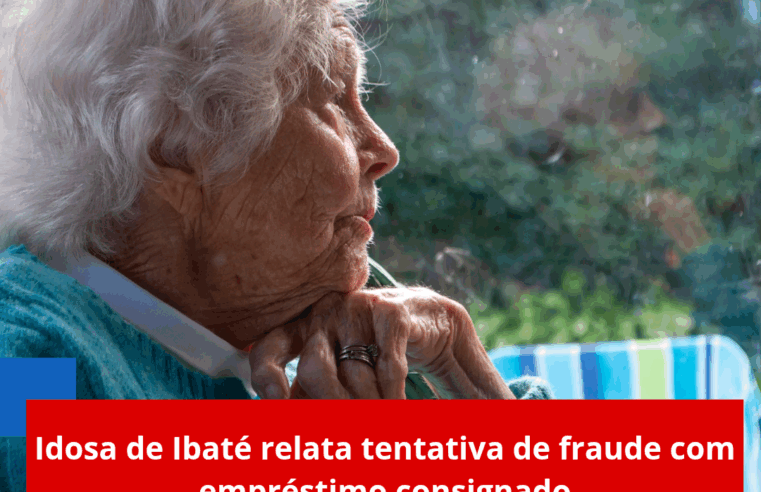 Idosa de Ibaté relata tentativa de fraude com empréstimo consignado