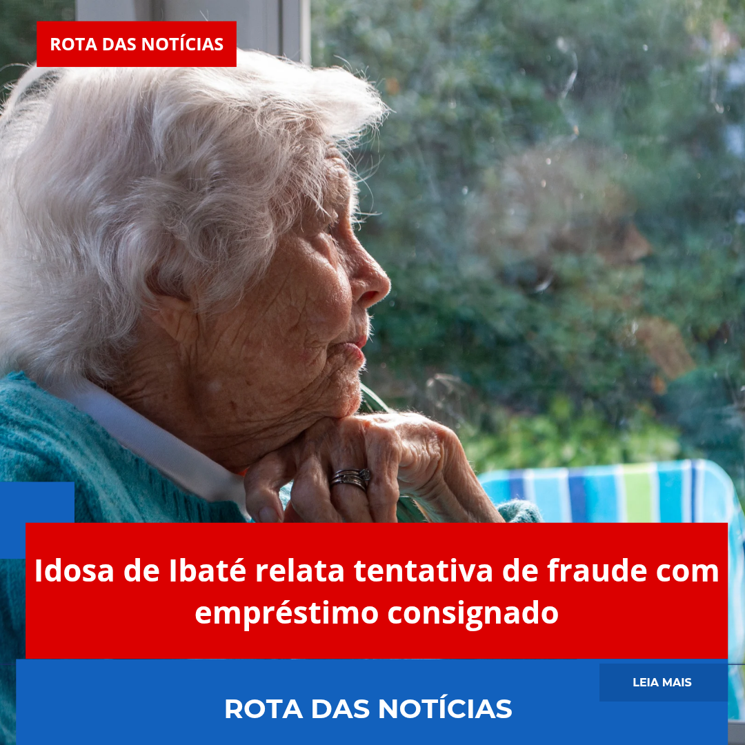 Idosa de Ibaté relata tentativa de fraude com empréstimo consignado