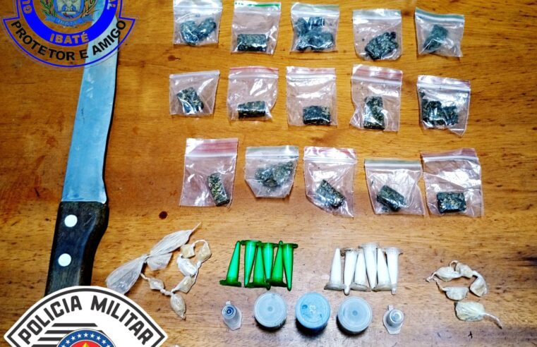 Operação Saturação resulta na apreensão de drogas no Jardim Cruzado