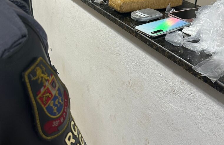 Polícia Militar prende indivíduo por tráfico de drogas no Cidade Aracy