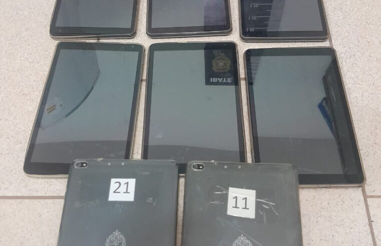 Polícia Civil de Ibaté recupera tablets furtados de escola estadual com apoio da Guarda Municipal
