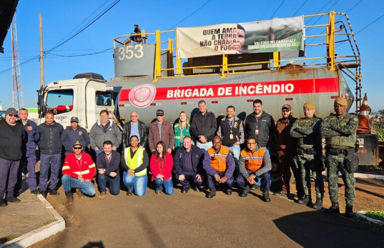 Raízen e fornecedores reforçam ações de prevenção e combate a incêndios em canaviais