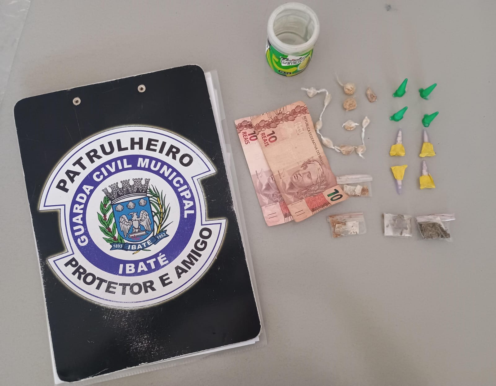 Guarda Civil Municipal de Ibaté prende homem por tráfico de drogas no Jardim Icaraí