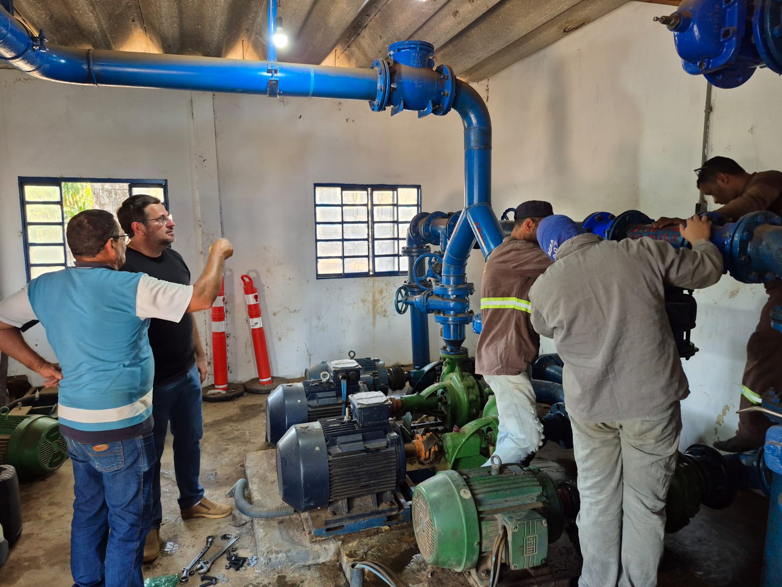 Melhoria no sistema de distribuição de água do Poço da Horta garante abastecimento para toda a cidade