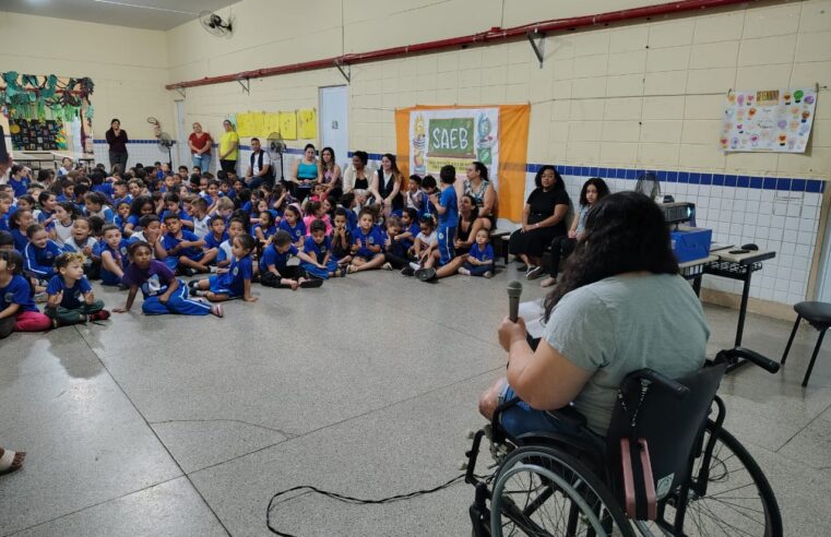 Escola Vera Trinta promove vivências no Dia Nacional de Luta da Pessoa com Deficiência
