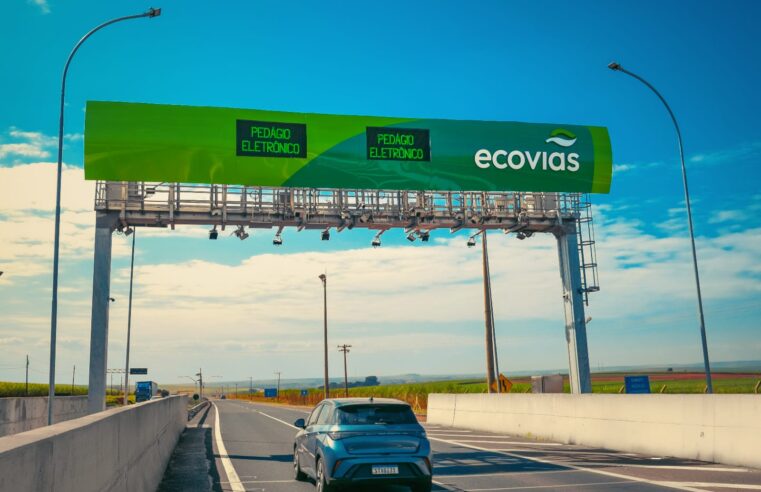Inovação nas rodovias: pedágio eletrônico da Ecovias completa 1 ano com resultados recordes