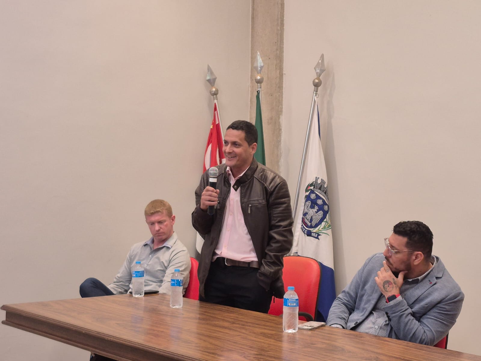 Prefeitura de Ibaté realiza reunião com empresários do Distrito Industrial