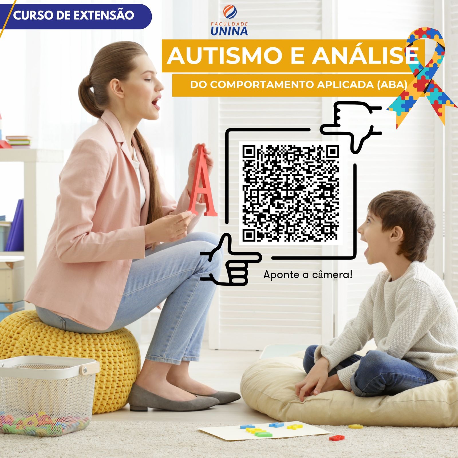 Prefeitura de Ibaté abre inscrições para curso gratuito sobre Autismo e ABA para professores da rede municipal