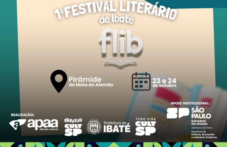 Ibaté se prepara para o 1º Festival Literário – FLIB
