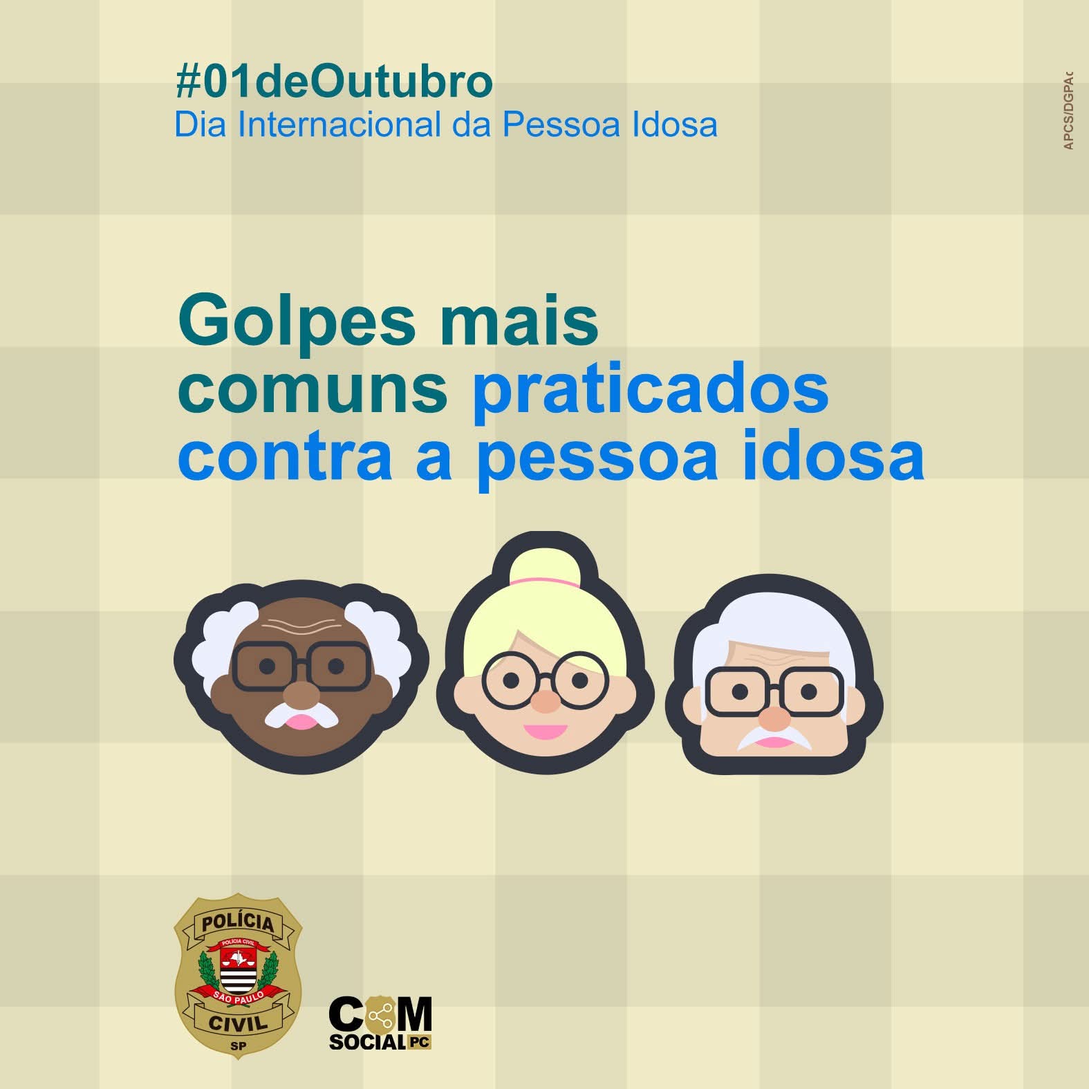 Polícia Civil alerta sobre golpes mais comuns contra idosos em São Paulo