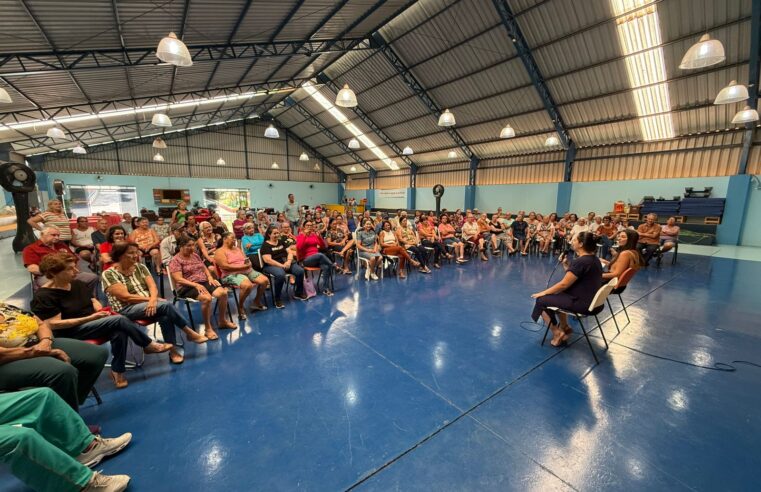 Prefeitura realiza roda de conversa em celebração ao Dia da Pessoa Idosa