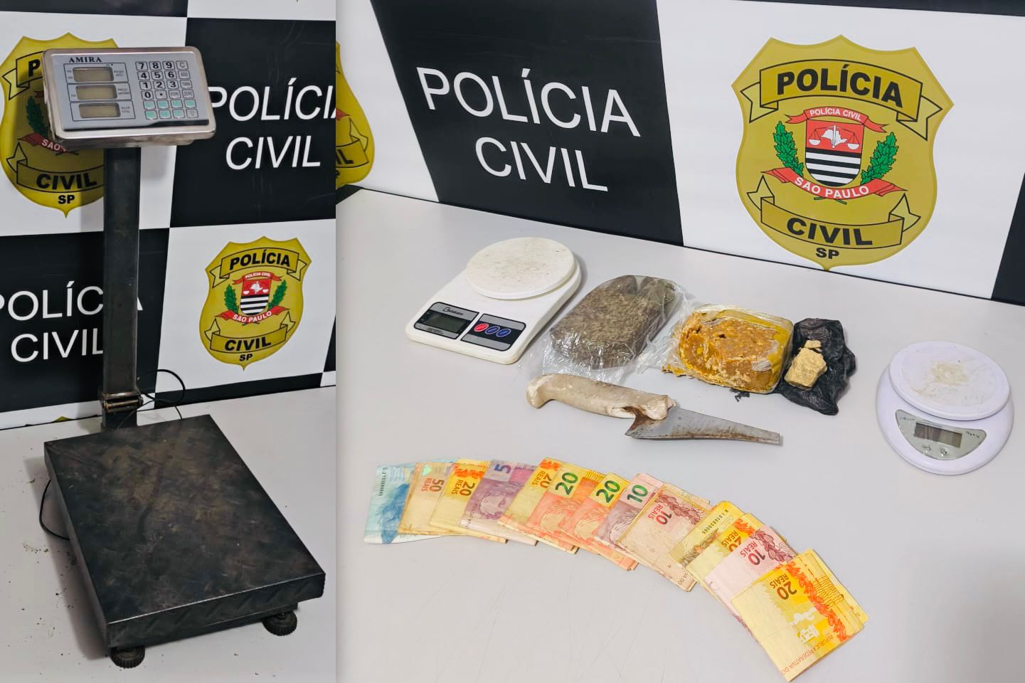 Polícia Civil prende homem em flagrante por tráfico de drogas em São Carlos