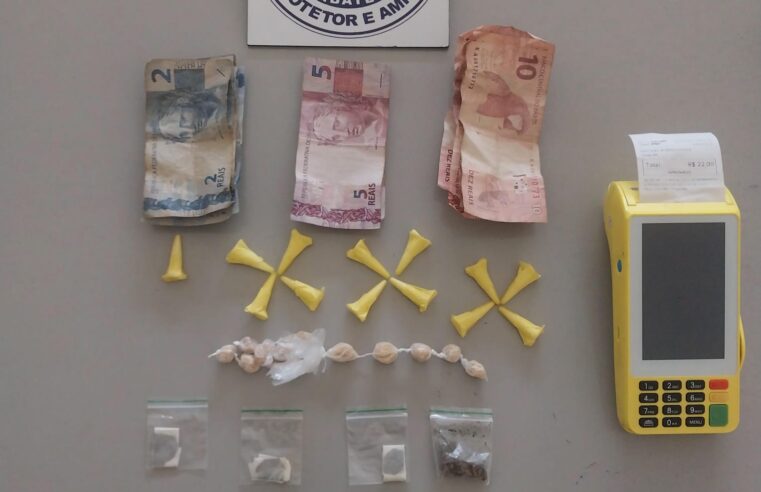 Guarda Municipal de Ibaté apreende drogas e dinheiro durante patrulhamento no Jardim Cruzado
