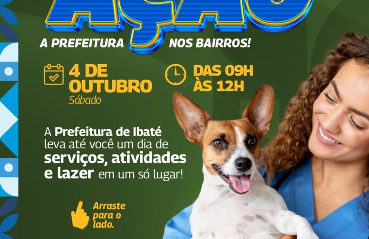 Prefeitura de Ibaté promove “Ibaté em Ação” com exames, vacinação e serviços gratuitos no Jardim Icaraí