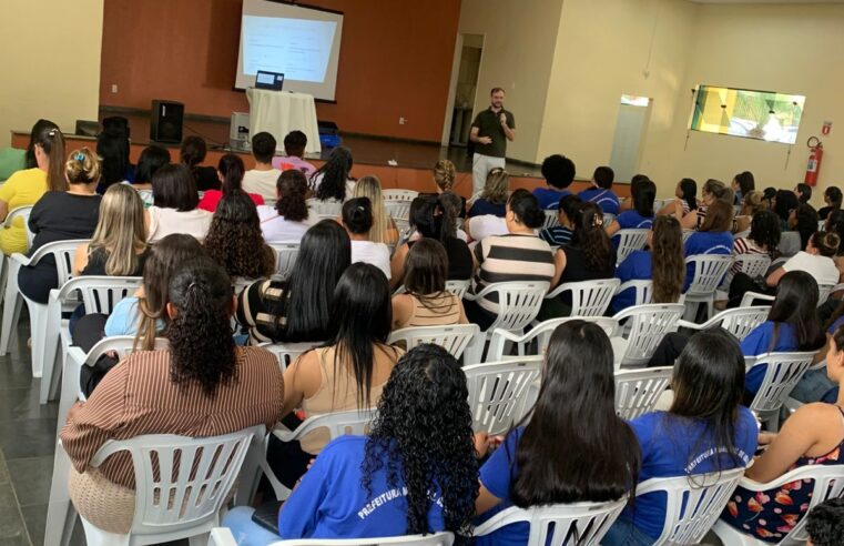 Educação de Ibaté promove palestra sobre valorização do servidor e saúde emocional