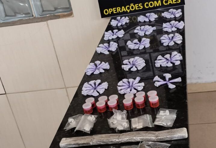 Guarda Municipal localiza drogas abandonadas durante patrulhamento no São Carlos V