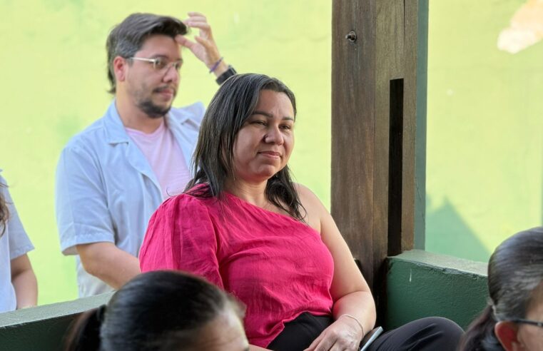 Secretaria de Saúde de Ibaté realiza ação do Outubro Rosa no PSF Jardim Icaraí