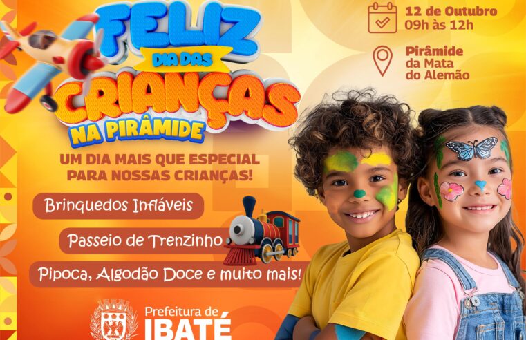 Ibaté celebra o Dia das Crianças com evento especial na Pirâmide da Mata do Alemão