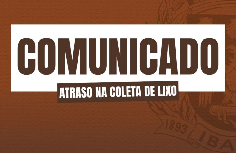 Prefeitura de Ibaté informa atraso temporário na coleta de lixo devido a manutenção emergencial em caminhão