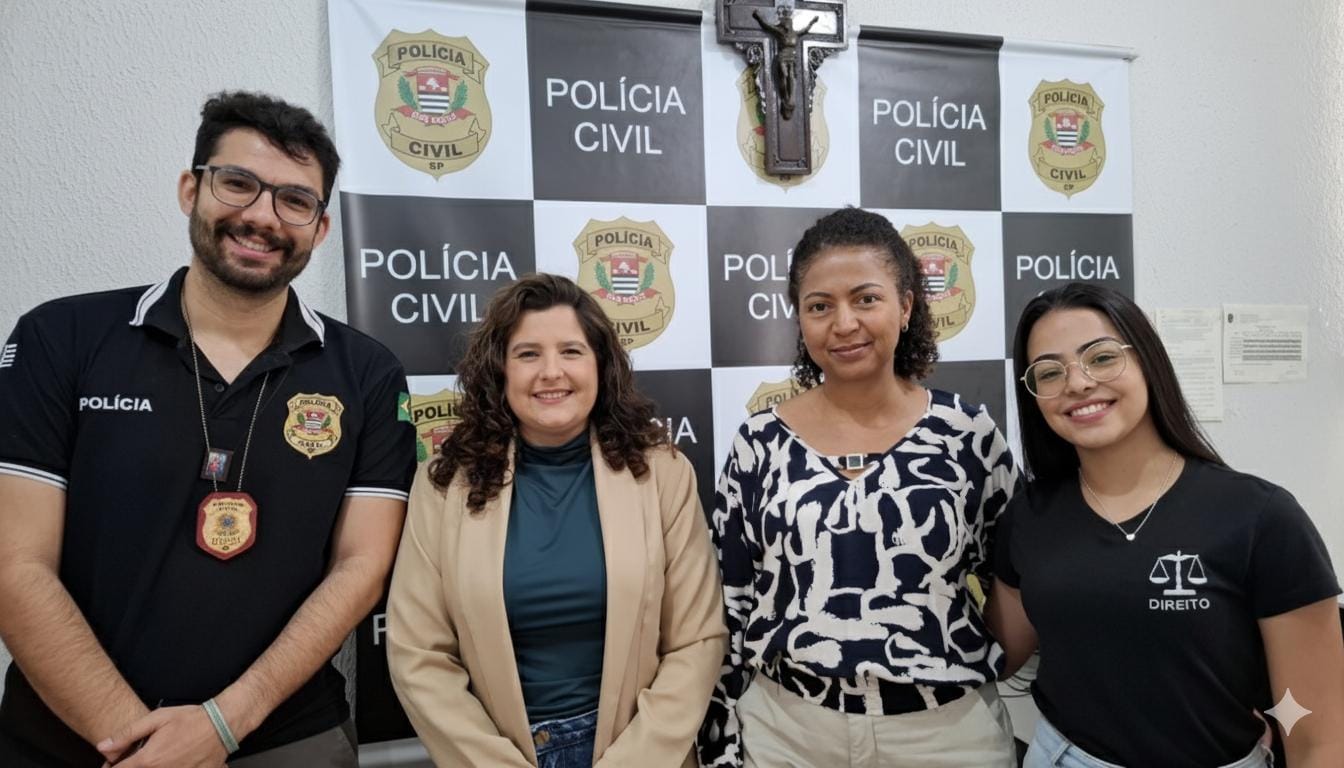Assistência Social e Polícia Civil de Ibaté fortalecem rede de proteção a mulheres, crianças e adolescentes vítimas de violência