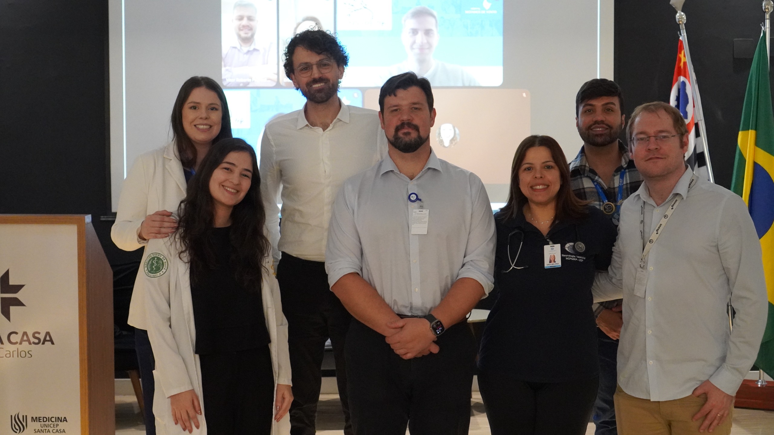 Santa Casa de São Carlos participa de estudo inédito no Brasil com medicamento inovador para tratamento de AVC