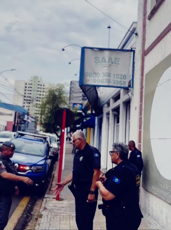 Tentativa de furto em rede elétrica do SAAE mobiliza forças de segurança em São Carlos