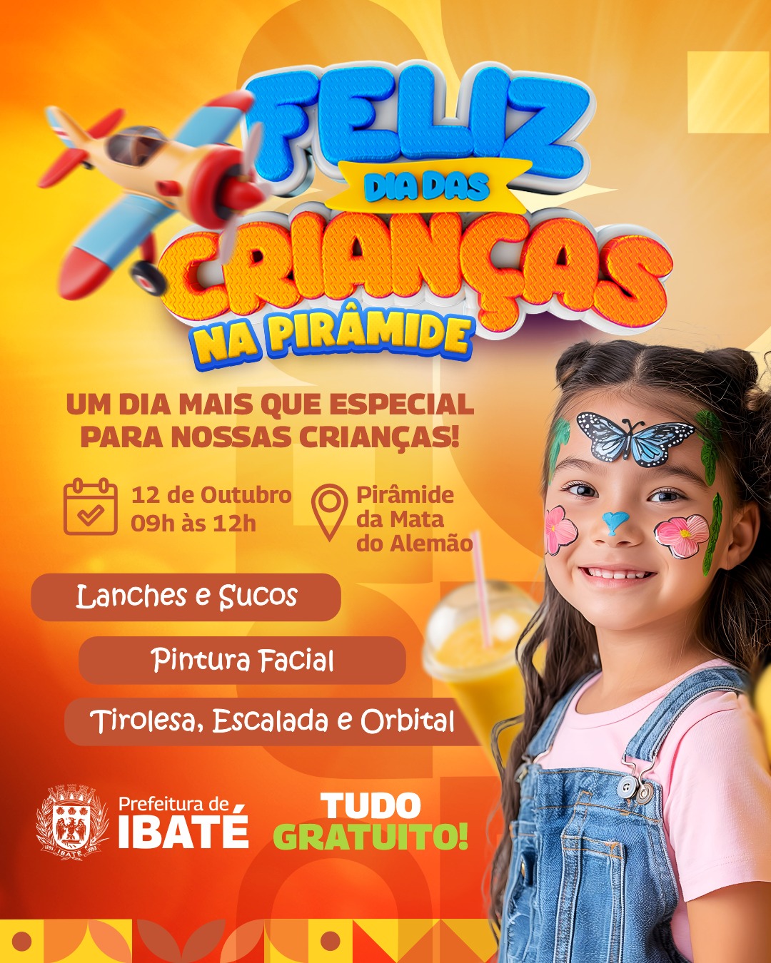 Ibaté celebra o Dia das Crianças na Pirâmide com muita diversão e alegria