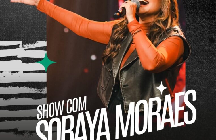 Soraya Moraes se apresenta em Ibaté em noite de louvor e fé