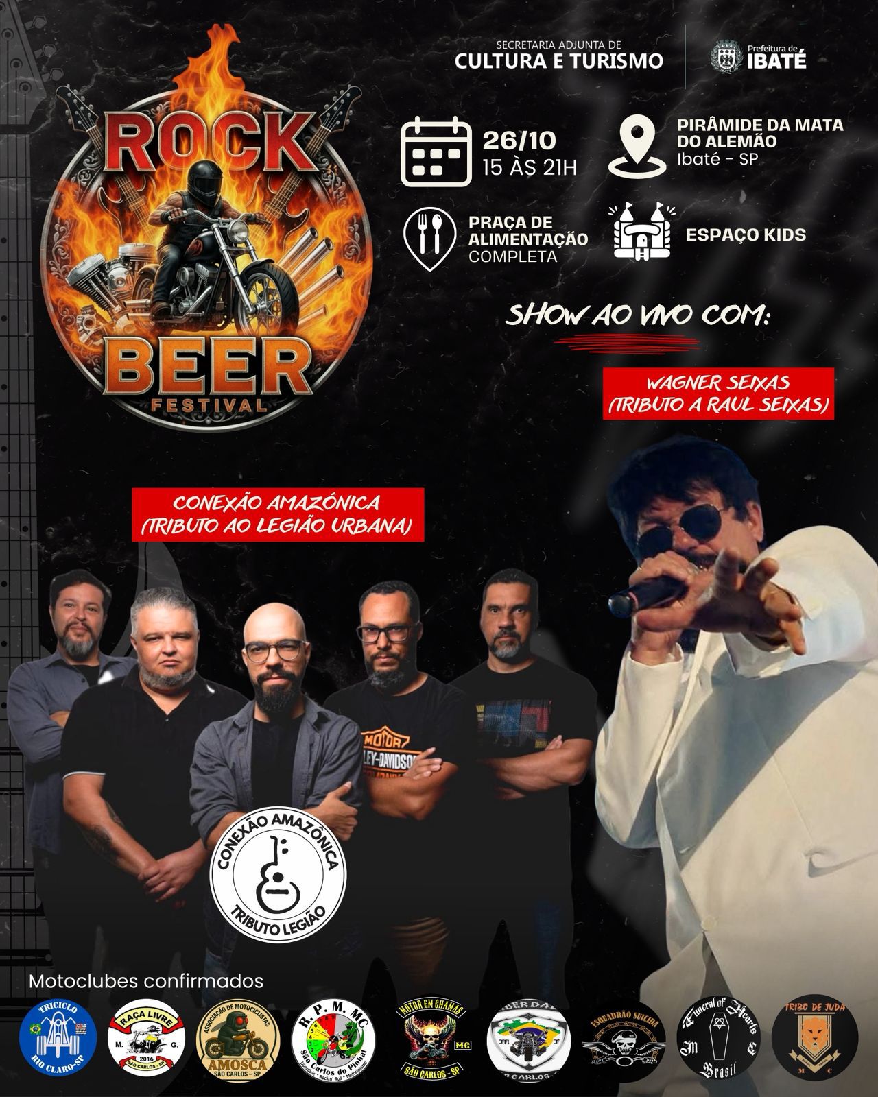 Rock Beer Fest promete agitar Ibaté com música, gastronomia e muita diversão