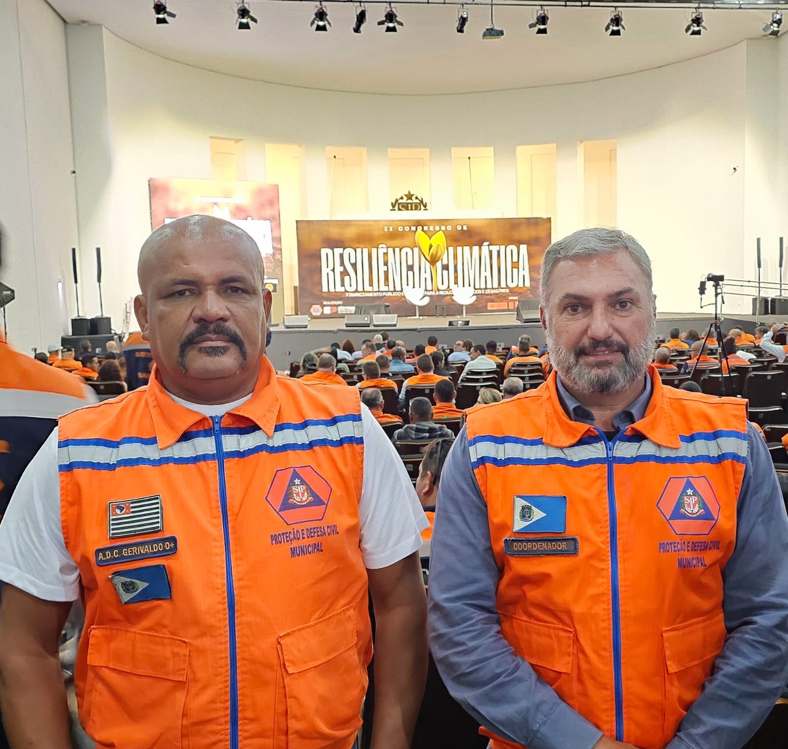 Defesa Civil de Ibaté participa do II Congresso de Resiliência Climática em São Paulo