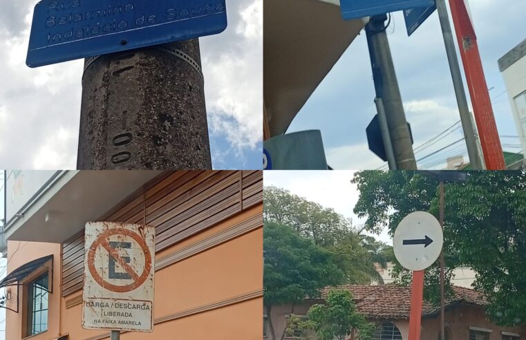 Vereador Lineu cobra manutenção e modernização das placas de sinalização em São Carlos