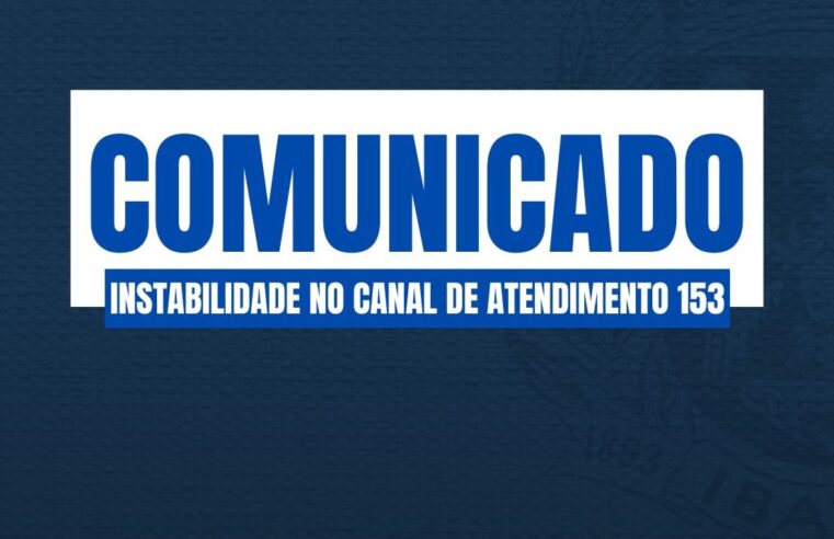 Instabilidade elétrica afeta linha 153 da Guarda Municipal de Ibaté; atendimento é redirecionado