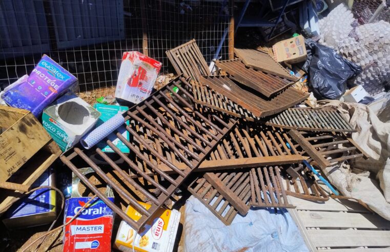 Operação Ferro Velho é realizada em São Carlos e localiza tampas de bueiro em estabelecimento