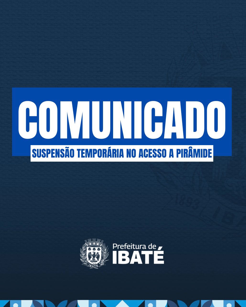 Pirâmide da Mata do Alemão é fechada temporariamente para preparação da Virada Cultural 2025 em Ibaté